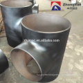 Sch 40 astm a234 wpb seamless tee type tube fitting